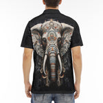 Men's Polo Shirt Totem Elephant