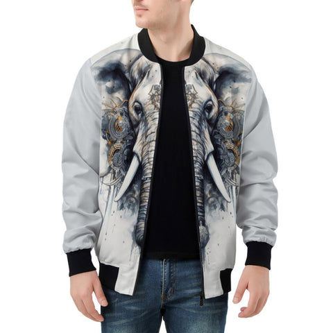 Bomber Jacket Totem Elephant