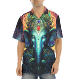 Hawaiian Shirt Psychedelic Ganesha Art