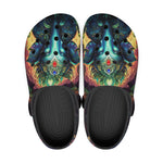 Classic Clogs Psychedelic Ganesha Art