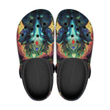 Classic Clogs Psychedelic Ganesha Art