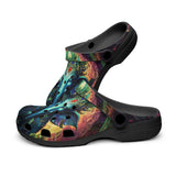 Classic Clogs Psychedelic Ganesha Art