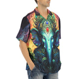 Hawaiian Shirt Psychedelic Ganesha Art