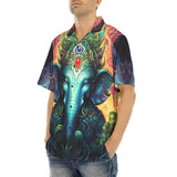 Hawaiian Shirt Psychedelic Ganesha Art