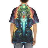 Hawaiian Shirt Psychedelic Ganesha Art