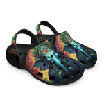 Classic Clogs Psychedelic Ganesha Art