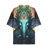 Hawaiian Shirt Psychedelic Ganesha Art