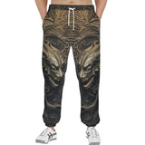 Men's Sweatpants Surreal Rusty Dragon Heads