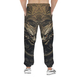 Men's Sweatpants Surreal Rusty Dragon Heads