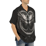 Hawaiian Shirt Two Metal Dragons Art