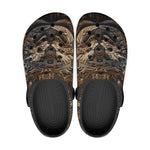 Classic Clogs Surreal Wooden Dragons