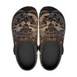 Classic Clogs Surreal Wooden Dragons