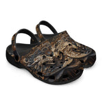 Classic Clogs Surreal Wooden Dragons