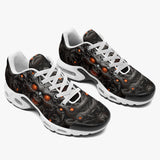 Air Cushion Sneakers Demonic Skull with Red Eyes