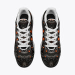 Air Cushion Sneakers Demonic Skull with Red Eyes