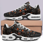 Air Cushion Sneakers Demonic Skull with Red Eyes