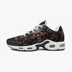 Air Cushion Sneakers Demonic Skull with Red Eyes