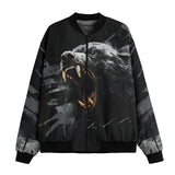 Bomber Jacket Angry Bear Roar