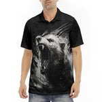 Men's Polo Shirt Angry Bear Roar