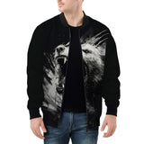 Bomber Jacket Angry Bear Roar