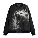 Bomber Jacket Angry Bear Roar