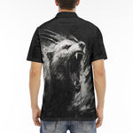 Men's Polo Shirt Angry Bear Roar