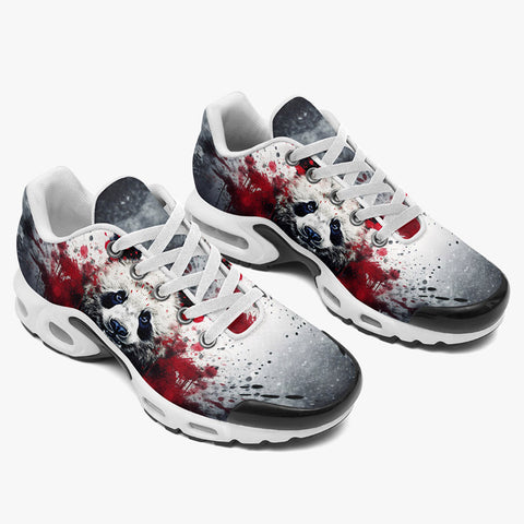 Air Cushion Sneakers Bloody Panda Art