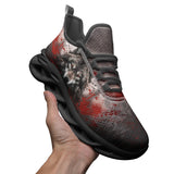 Sports Sneakers Bloody Wolf Art
