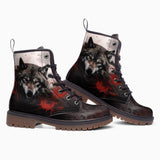 Leather Boots Bloody Wolf Art