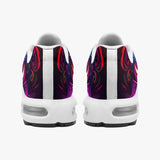 Air Cushion Sneakers Neon Art Pattern