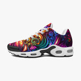 Air Cushion Sneakers Neon Art Pattern