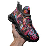 Sports Sneakers Neon Signs Light Collage