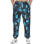 Men's Sweatpants Blue Glass Hearts