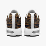 Air Cushion Sneakers Gold Aztec Mystic Mechanisms