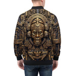 Bomber Jacket Gold Aztec Mystic Mechanisms