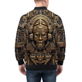 Bomber Jacket Gold Aztec Mystic Mechanisms