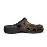 Classic Clogs Gold Aztec Mystic Mechanisms