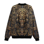 Bomber Jacket Gold Aztec Mystic Mechanisms