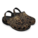 Classic Clogs Gold Aztec Mystic Mechanisms