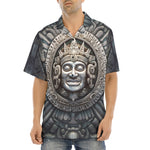 Hawaiian Shirt Ancient Aztec God