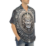 Hawaiian Shirt Ancient Aztec God