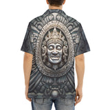 Hawaiian Shirt Ancient Aztec God