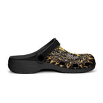 Classic Clogs Vintage Retro Sun and Moon Art