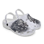 Classic Clogs Wolf Artwork