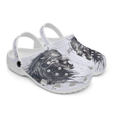 Classic Clogs Wolf Artwork