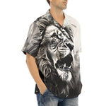 Hawaiian Shirt Lion Painting Art