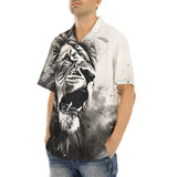 Hawaiian Shirt Lion Painting Art