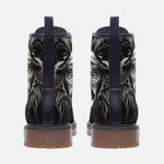 Leather Boots Lion Painting Art