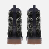 Leather Boots Lion Painting Art