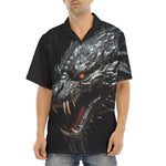 Hawaiian Shirt Dark Angry Dragon